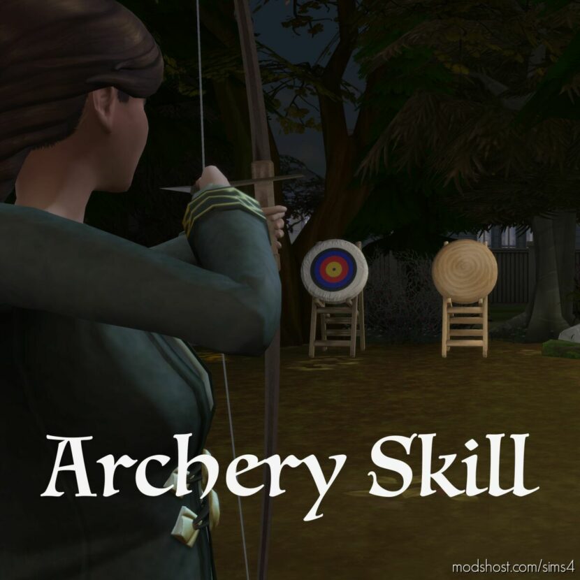 Sims 4 Mod: Archery Skill (Featured)