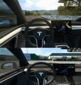 ETS2 Tesla Car Mod: Model Y 2021 1.46 (Image #3)