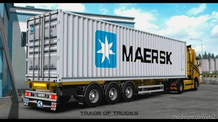 ETS2 Standalone Mod: Sommer Container Trailer V7.0 1.46 (Featured)