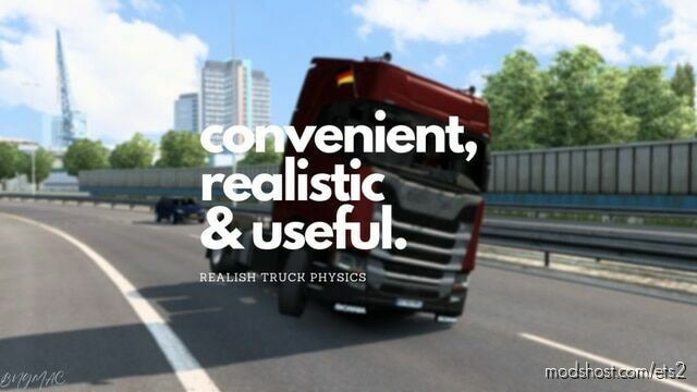 ETS2 Physics Mod: Realish Truck Physics 1.46 (Featured)