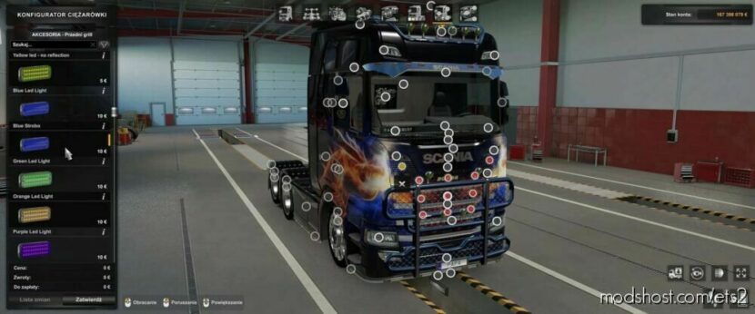 ETS2 Scania Part Mod: Light Pack V4.0 1.47 (Featured)