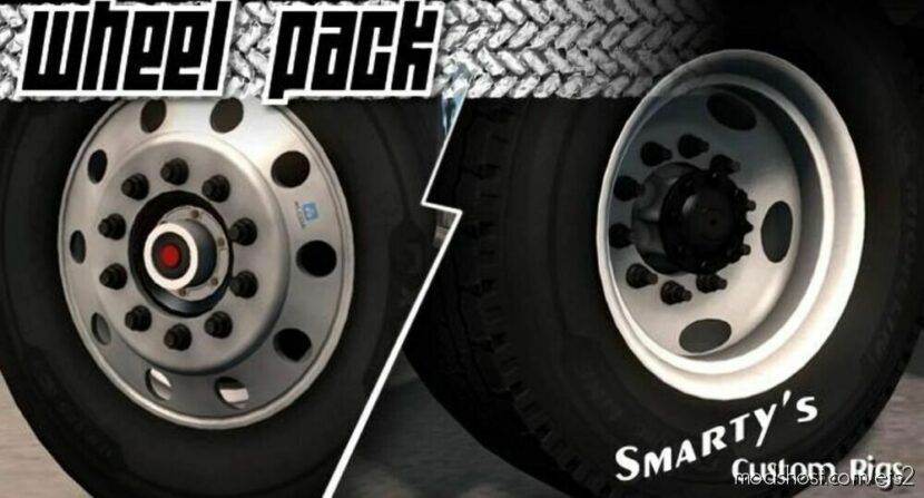 ETS2 Wheels Part Mod: Smarty Wheels Pack 1.47 (Featured)