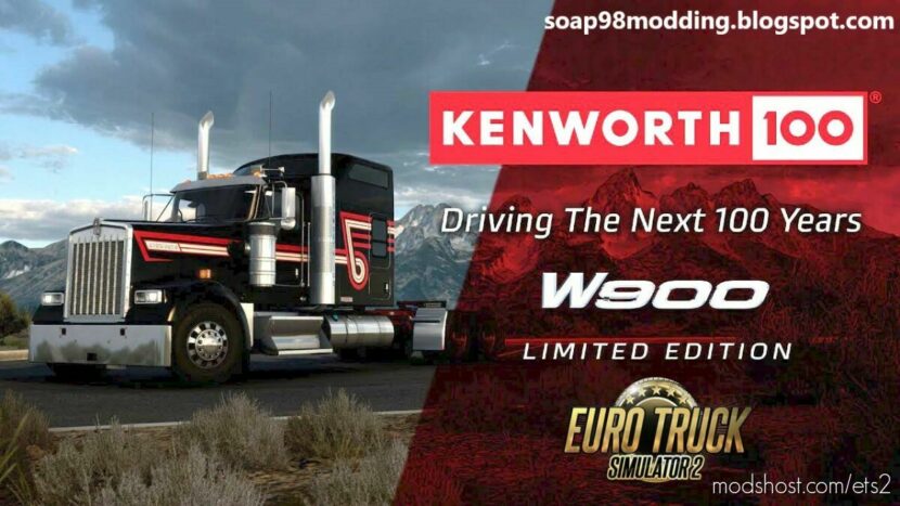 ETS2 Standalone Truck Mod: Kenworth W900 Limited Edition By Soap98 1.47 (Featured)