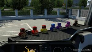 ETS2 Mod: Interior Belka Accessory V0.4.1 (Image #2)