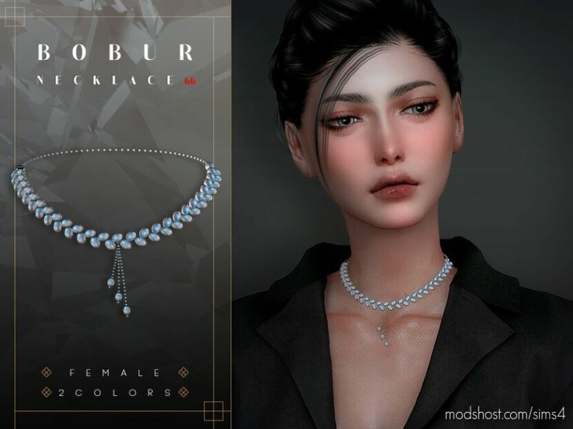 Sims 4 Accessory Mod: Pearl Choker Necklace (Featured)