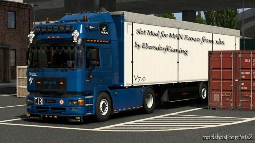 ETS2 MAN Part Mod: Slot Mod For MAN F2000 From XBS By Ebersdorfgaming V7 (Featured)