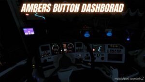 ETS2 Interior Mod: Amber Dashboard Button 1.46 (Image #2)