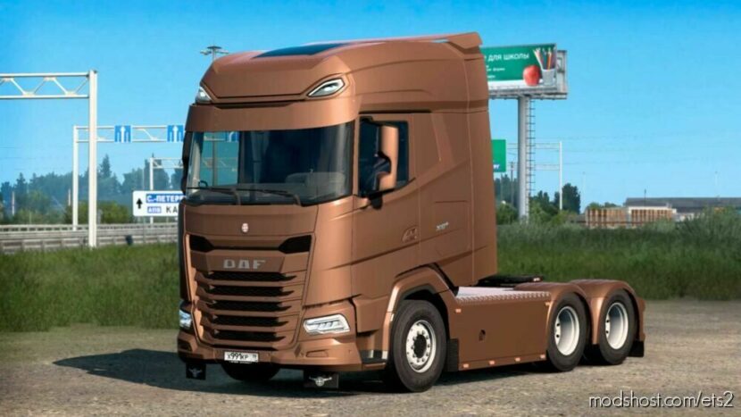 ETS2 DAF Truck Mod: 2021 Reworked V0.8 (Featured)