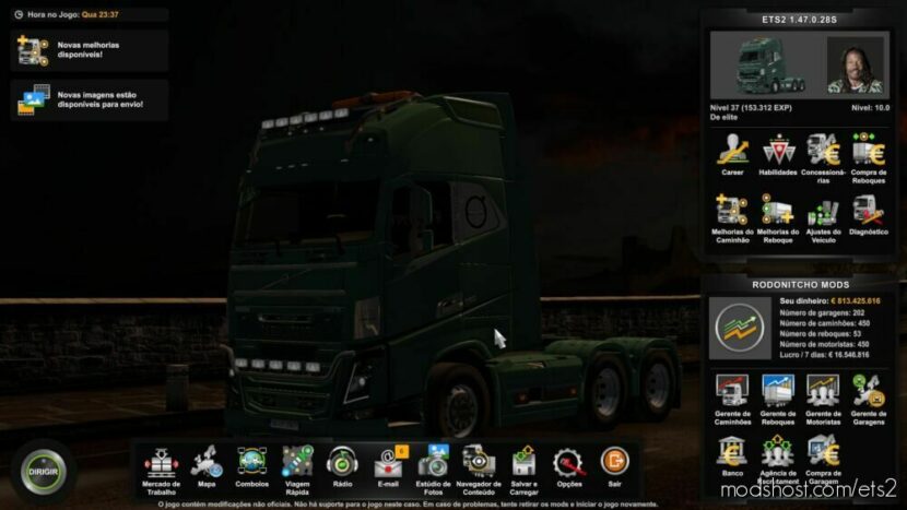 ETS2 Save Mod: Profile ETS2 1.47 (Featured)