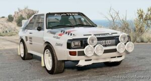 BeamNG Audi Car Mod: Sport Quattro Group B 1985 (Featured)