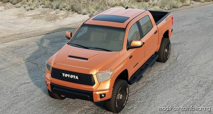 BeamNG Toyota Car Mod: Tundra TRD PRO Crewmax 2019 (Featured)