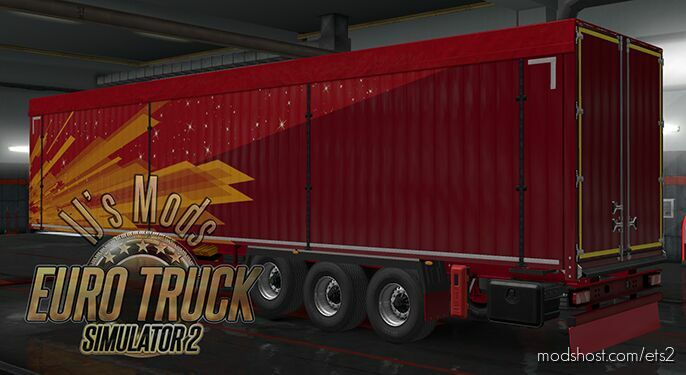 ETS2 Mod: IJ's Custom Owned Trailer v8.0 1.47 (Featured)