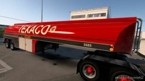 ETS2 Trailer Mod: T50S Fruehauf Tanker (1950) V1.3 1.46/1.47 (Featured)