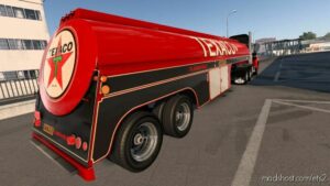 ETS2 Trailer Mod: T50S Fruehauf Tanker (1950) V1.3 1.46/1.47 (Image #2)