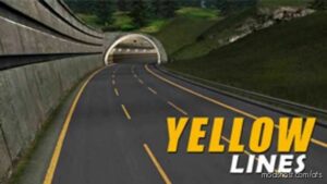 ATS Mod: NEW Road Textures V1.0.1 1.46/1.47 (Featured)