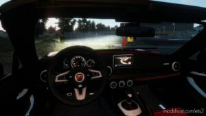 ETS2 Car Mod: Abarth 124 Spider 1.47 (Image #3)