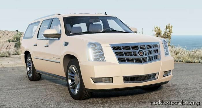 BeamNG Cadillac Car Mod: Escalade Quartz (Featured)