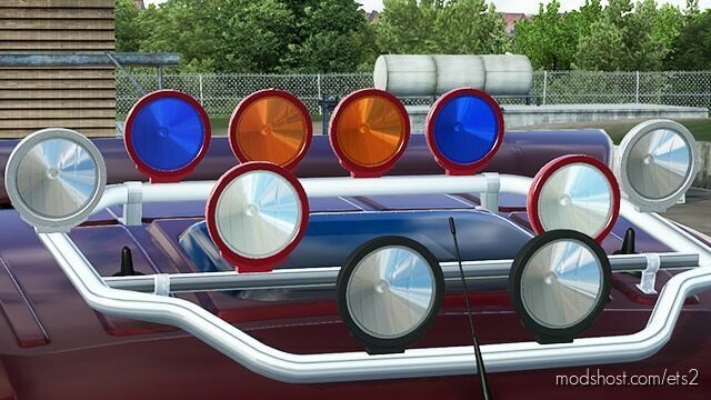 ETS2 Hella Part Mod: Luminator Chromium Light 1.47 (Featured)