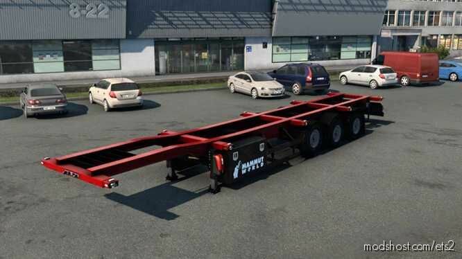 ETS2 Standalone Mod: Mammut Container Carrier Semi Trailer V3.0 1.46/1.47 (Featured)