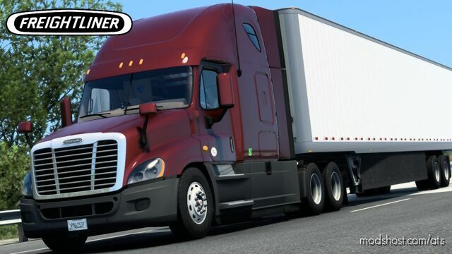 ATS Freightliner Truck Mod: Cascadia 2008 1.46 (Featured)