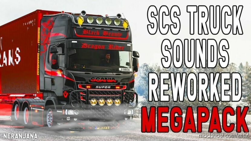 ETS2 Realistic Mod: Truck Sounds Reworked Megapack 1.46 (Featured)