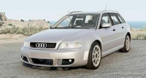 BeamNG Audi Car Mod: RS 4 Pale Slate (Featured)