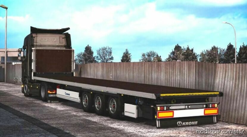 ETS2 Krone Mod: Megaliner HD Trailer Rework 1.46/1.47 (Featured)