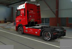 ETS2 Mod: skin RENAULT T TM global transport by maury79 1.46 (Image #2)