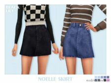 Sims 4 Adult Clothes Mod: Noelle Set (Image #2)