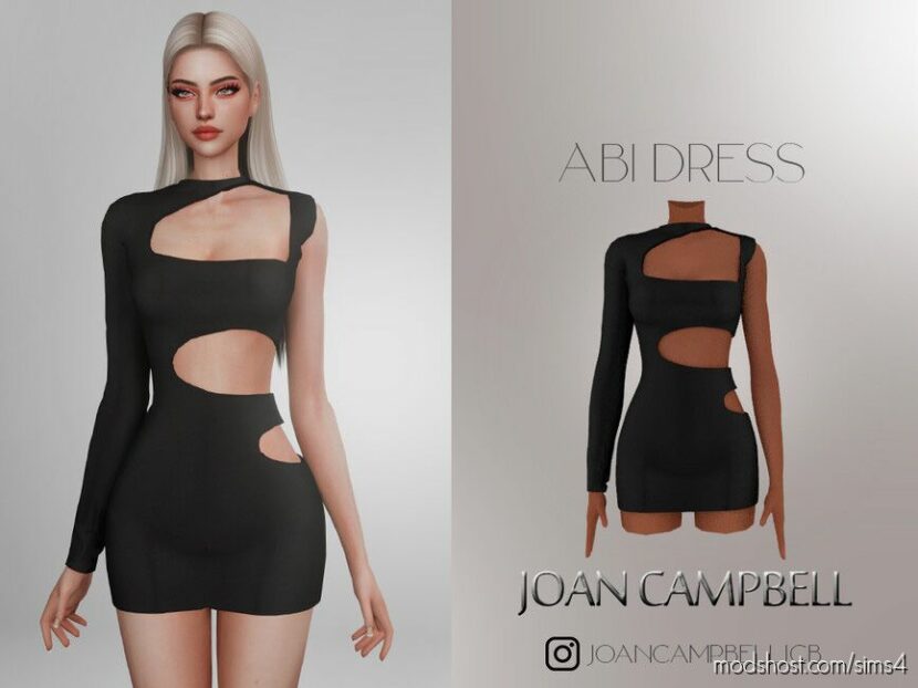 Sims 4 Elder Clothes Mod: ABI Dress (Featured)