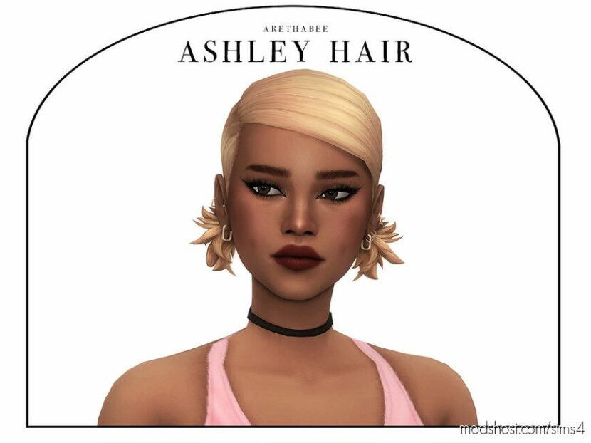 Sims 4 Adult Mod: Ashley Hair (Featured)