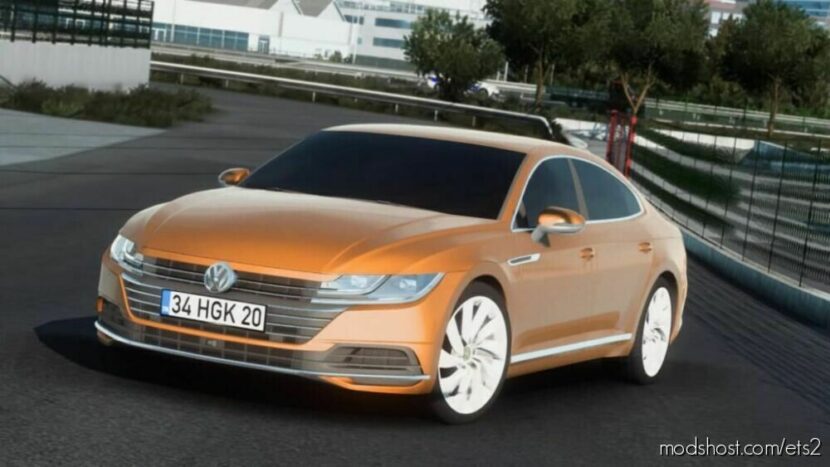 ETS2 Volkswagen Car Mod: Arteon 1.47 (Featured)