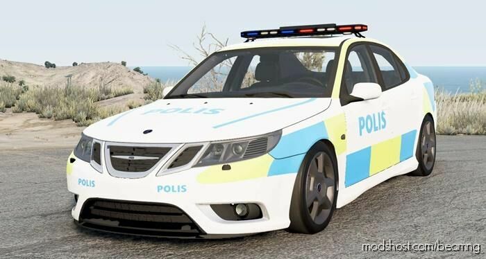 BeamNG Saab Car Mod: 9-3 (Featured)