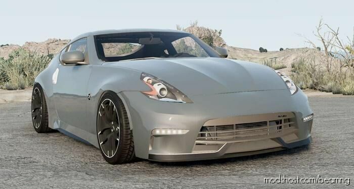 BeamNG Nissan Car Mod: 370Z Isabelline (Featured)