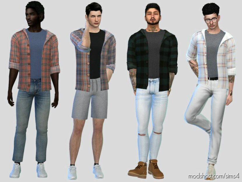 Sims 4 Teen Clothes Mod: Oriko Shirt (Featured)