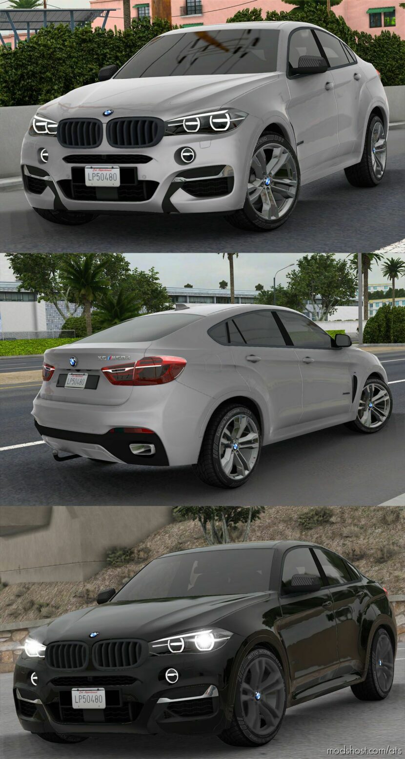 ATS BMW Car Mod: X6 M50D F16 V2.7 1.47 (Featured)