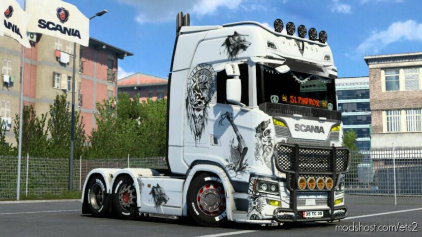 ETS2 Scania Mod: Viking Skin (Featured)