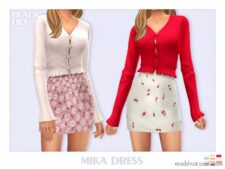 Sims 4 Adult Clothes Mod: Mika Dress (Featured)