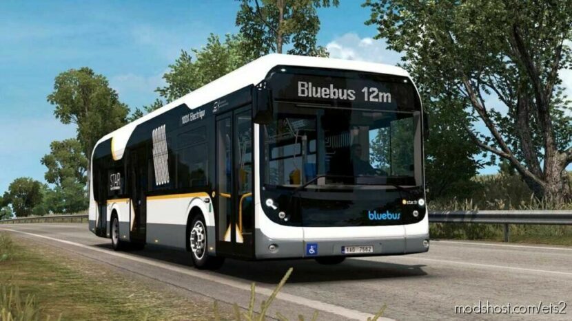 ETS2 Mod: Bolloré Bluebus SE V1.0.12.47 (Featured)