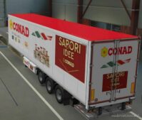 ETS2 Mod: skin trailer CONAD by maury79 1.46 (Image #3)