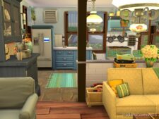 Sims 4 Mod: Tiny Farmhouse No CC (Image #2)