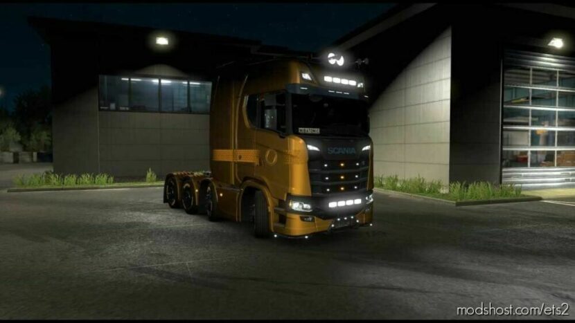 ETS2 Scania Mod: DC13 & DC16 V8 Sound 1.47 (Featured)