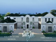 Sims 4 House Mod: Eucalyptus Lane Mansion No CC (Featured)