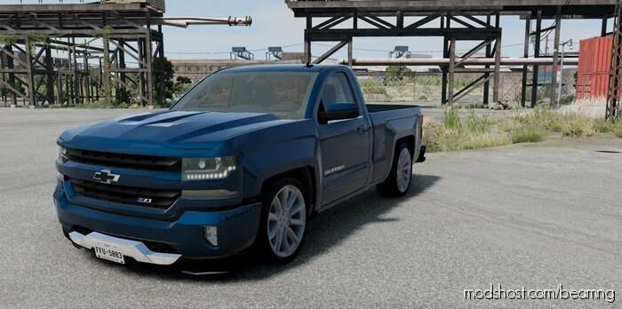 BeamNG Chevrolet Car Mod: Silverado LT Z71 (Featured)