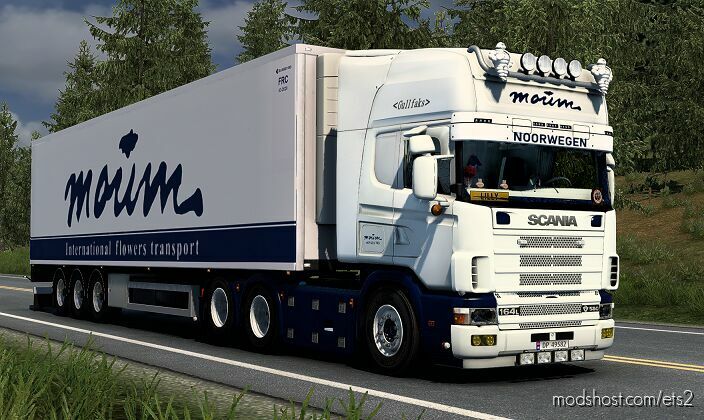 ETS2 Scania Mod: RJL R4 Moum Gullfaks Skin 1.47 (Featured)