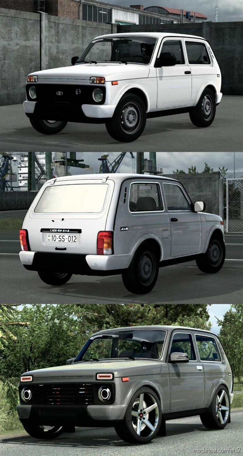 ETS2 Car Mod: Lada Niva 2121 V5.5 1.47 (Featured)