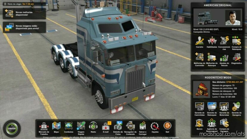 ATS Save Mod: Profile American Original By Rodonitcho Mods 1.47 (Featured)