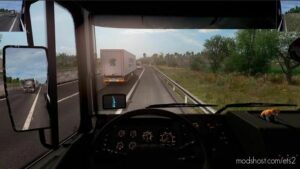 ETS2 Mirrors Part Mod: Mini Mirrors Borderless 1.47 (Featured)