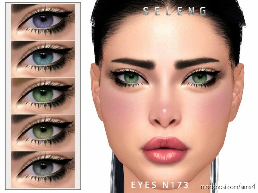 Sims 4 Mod: Eyes N173 (Featured)