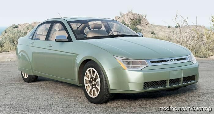 BeamNG Ford Car Mod: Focus Sedan (NA2) (Featured)